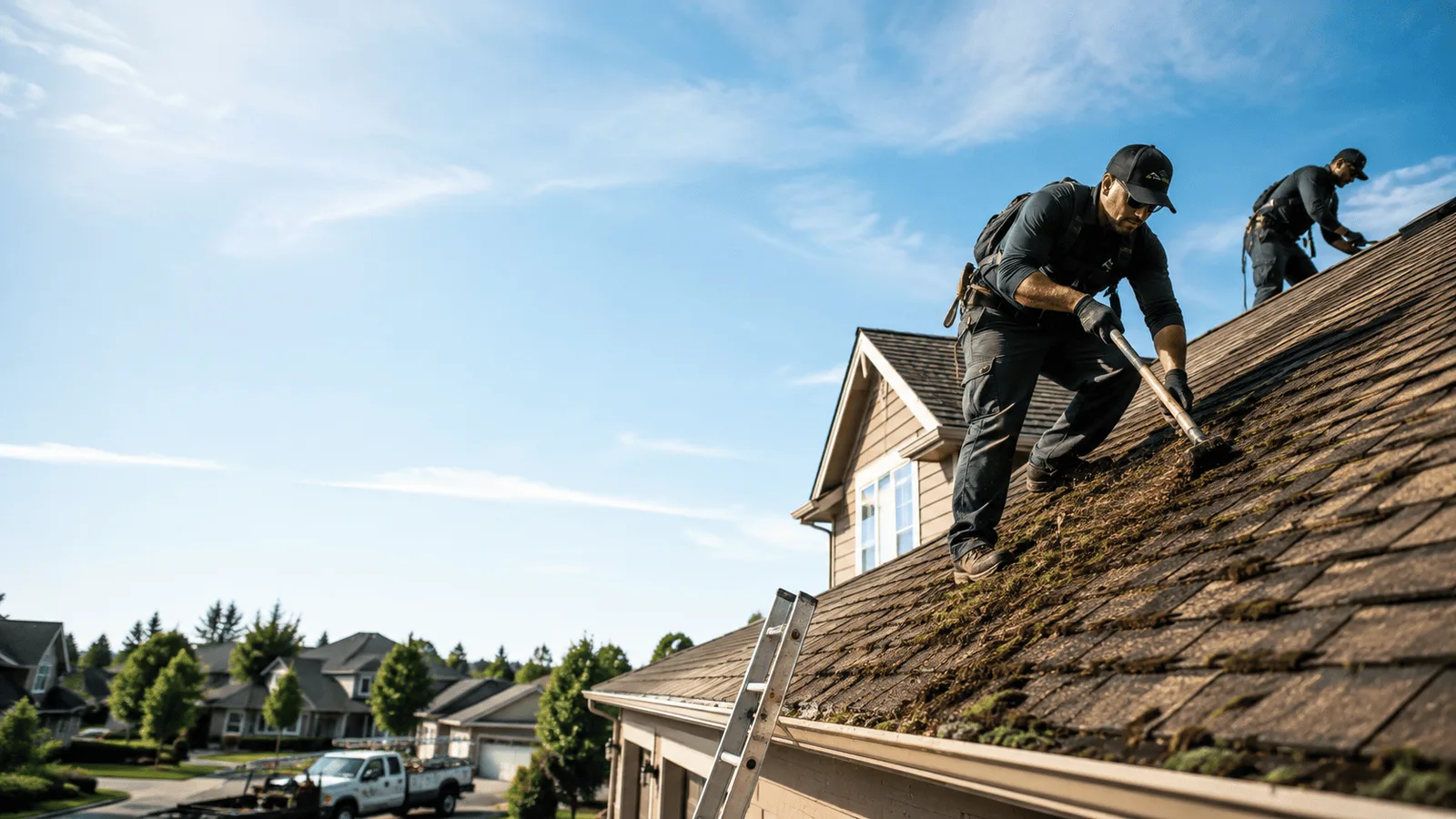 Roof Moss Removal in Hobson, TX near me